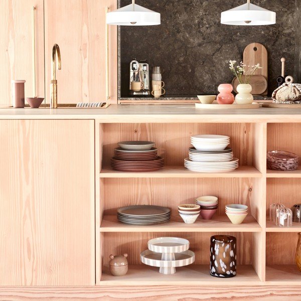 Krožniki v kompletu 2 ks iz terakote v barvi terakote ø 27 cm Yuka – OYOY Living Design-image-2