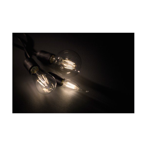 LED/filament žarnica s toplo svetlobo z žarnico E27, 7 W Globe – Trio-image-1