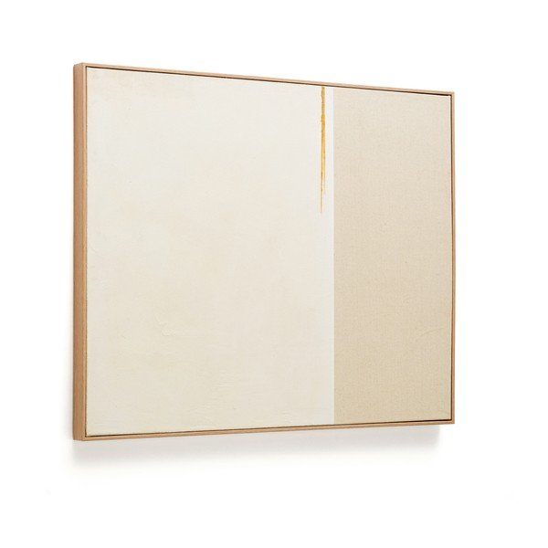 Ročno naslikana slika z okvirjem/na platnu 80x100 cm Salin – Kave Home-image-2
