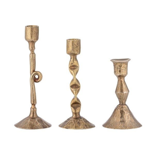 Kovinski svečniki v kompletu 3 ks Efsa – Bloomingville