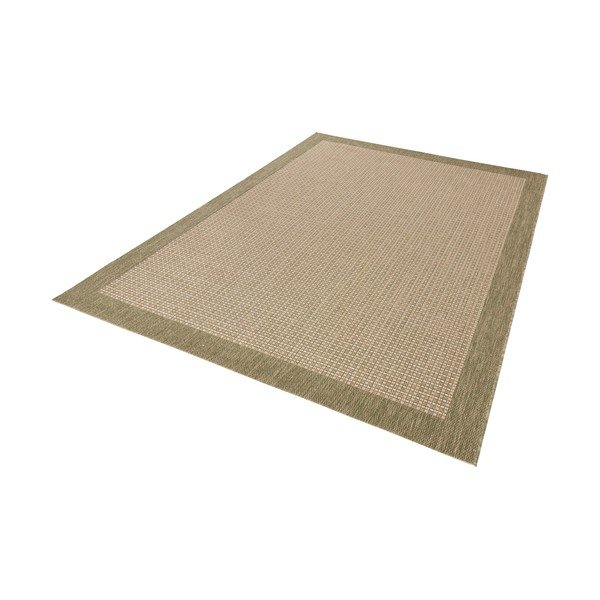 Preproga v zeleni in naravni barvi 150x80 cm Simple - Hanse Home-image-2
