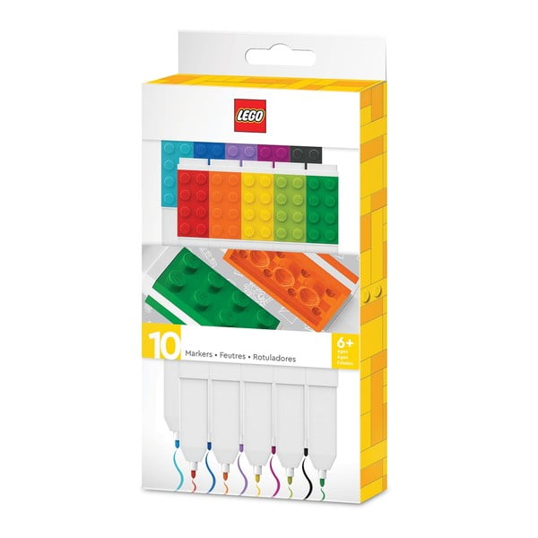 Markerji v kompletu 10 ks – LEGO®