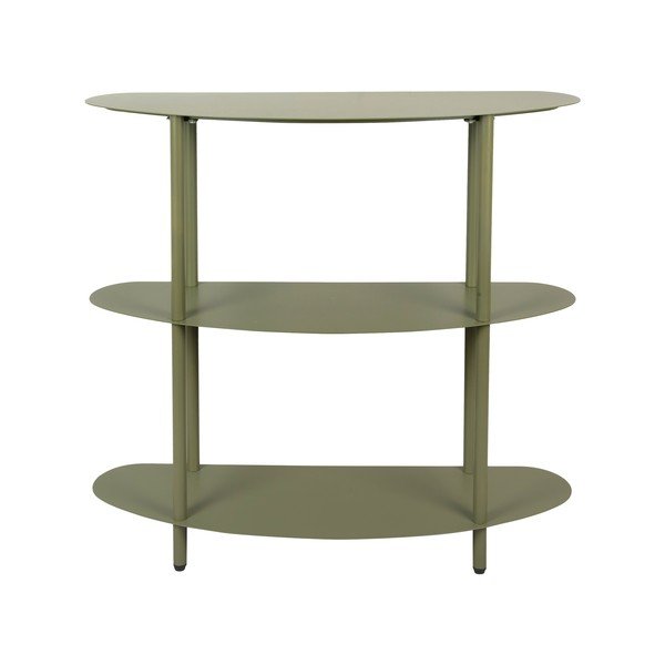 Zelen kovinski regal 90x82x28 cm Riqueza – Leitmotiv-image-2