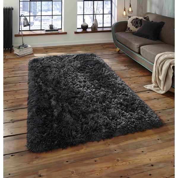 Temno siva preproga Think Rugs Polar, 120 x 170 cm-image-1