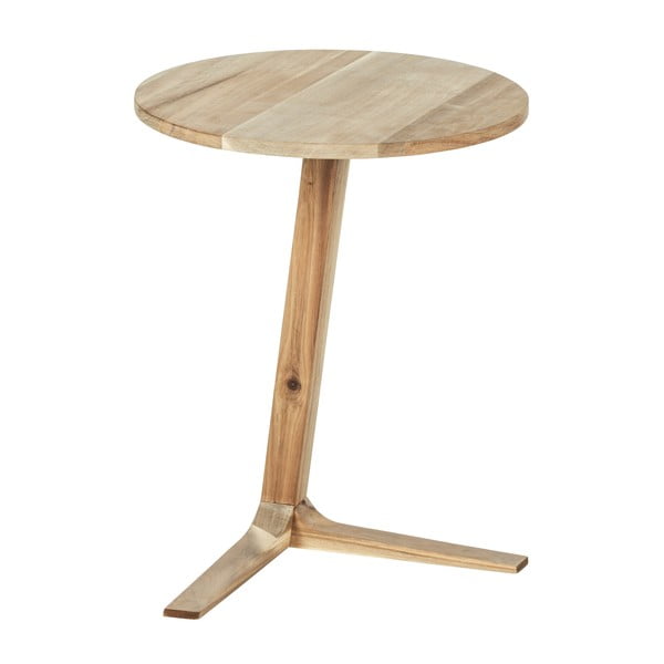 Okrogla stranska mizica iz masivne akacije ø 40 cm Acina – Wenko