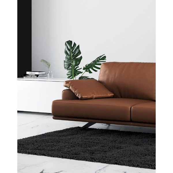 Usnjena sedežna garnitura v konjak rjavi barvi 220 cm Prado – MESONICA-image-3