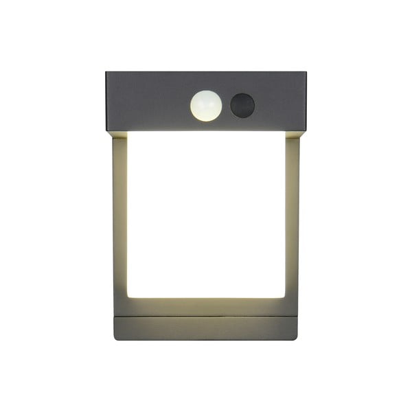 LED stenska zunanja svetilka s solarnim panelom (višina 14 cm) Colombo – Reality-image-2