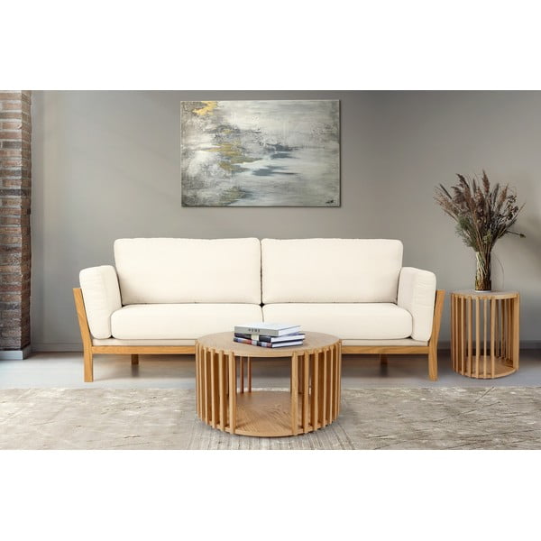 Hrastova mizica Woodman Drum, ø 53 cm-image-1