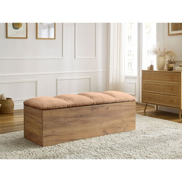 Klop v svetlo rožnati in naravni barvi Kumo – Bobochic Paris-image-1