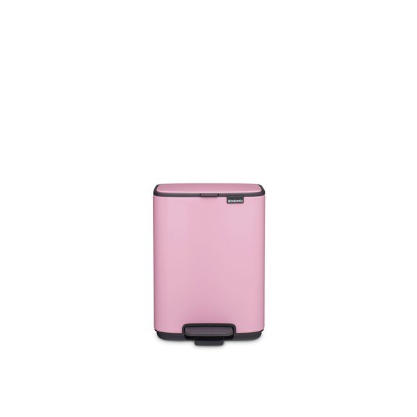 Rožnat jeklen koš za smeti s pedalom 4 l Bo – Brabantia-image-4