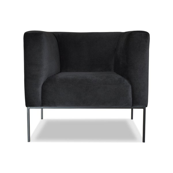 Črni fotelj Windsor & Co. Zofe Neptune