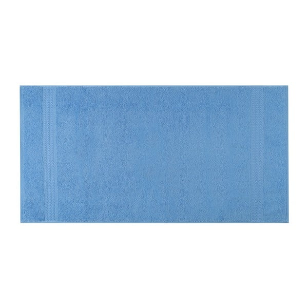 Modra brisača iz čistega bombaža Nebo, 50 x 90 cm