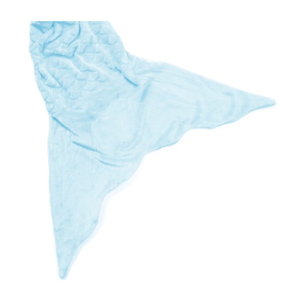 Modra odeja iz mikrovlaken DecoKing Siren, 190 cm