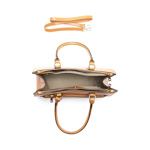 Usnjena torbica Renata Corsi 444 Cognac-image-3