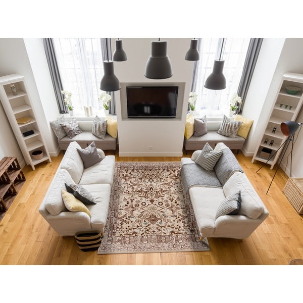 Svetlo rjava preproga 133x190 cm Sensi Jim – FD-image-2