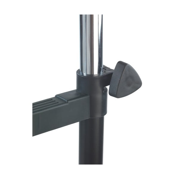 Črno kovinsko teleskopsko mobilno stojalo za oblačila All In - Wenko-image-4