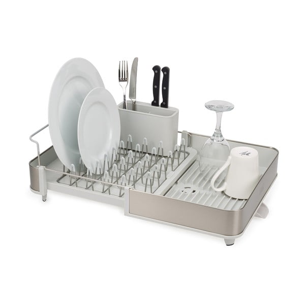 Kovinski odcejalnik posode v srebrni barvi Extend – Joseph Joseph-image-4