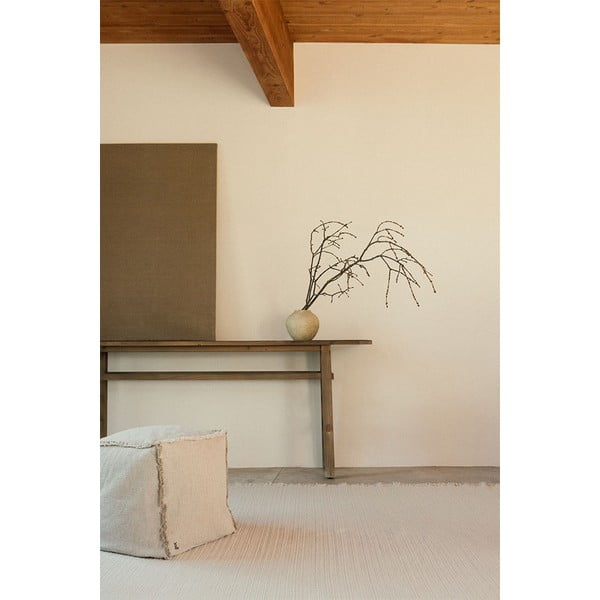 Kremno bela vreča za sedenje Handloom – Lorena Canals-image-3