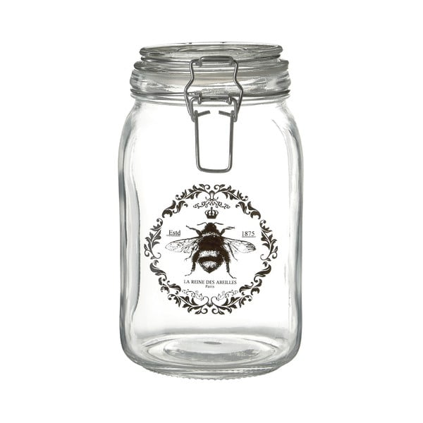 Steklen kozarec za shranjevanje Premier Housewares Queen Bee, 1700 ml