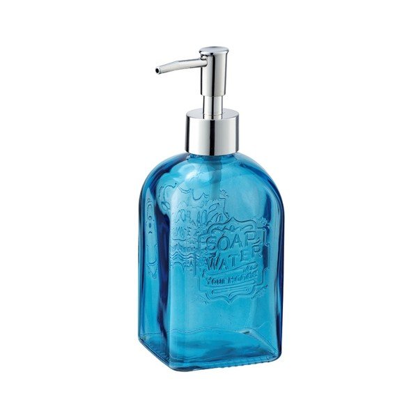 Moder steklen dozirnik za milo Wenko Vetro-image-2