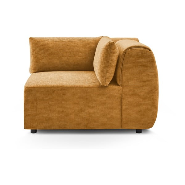 Gorčično rumen modul za sedežno garnituro Jeanne – Bobochic Paris-image-3