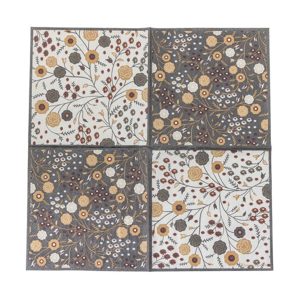 Papirnati prtički v kompletu 20 ks 33x33 cm Eydis – Bloomingville