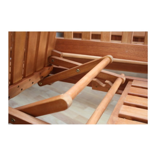 Vrtna klop z mizo za shranjevanje iz evkaliptusovega lesa Garden Pleasure Phuket-image-1