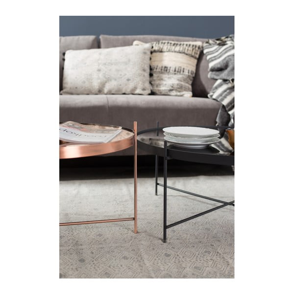 Kavna kavna mizica v bakreni barvi Zuiver Cupid-image-1