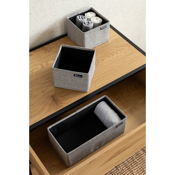 Tekstilni organizatorji za predal v kompletu 3 ks Soft Storage – Bigso-image-2