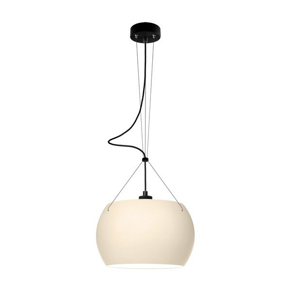 MOMO light, ecru mat opal/črna