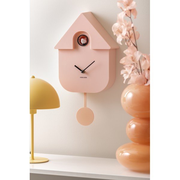 Nihajna stenska ura Modern Cuckoo – Karlsson-image-1