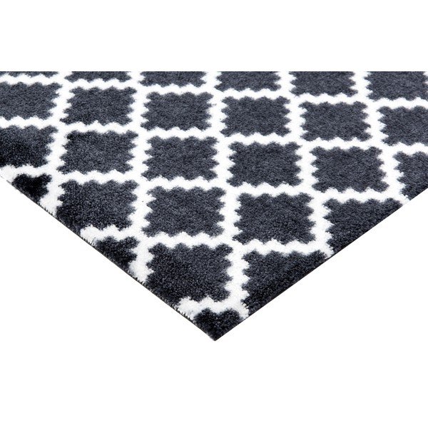 Črno-bel tekač Zala Living Elegance, 50 x 150 cm-image-2