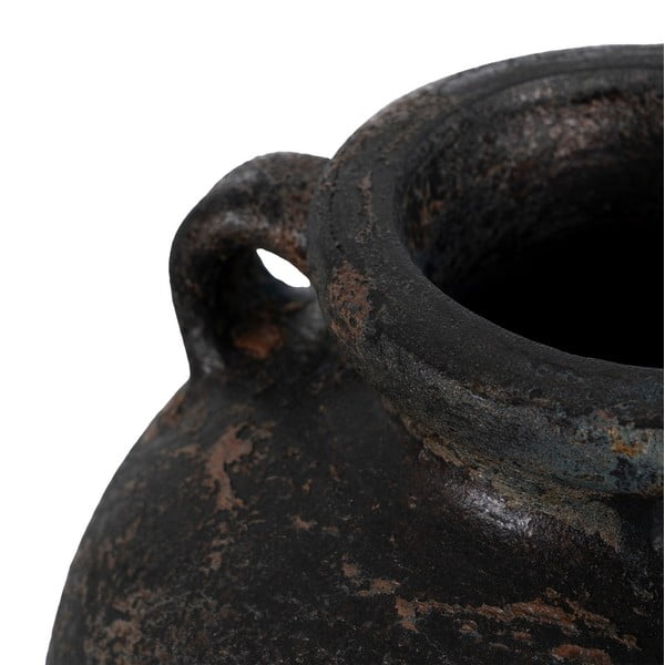 Temno rjava visoka vaza iz terakote (višina 60 cm) Artem – Ixia-image-1