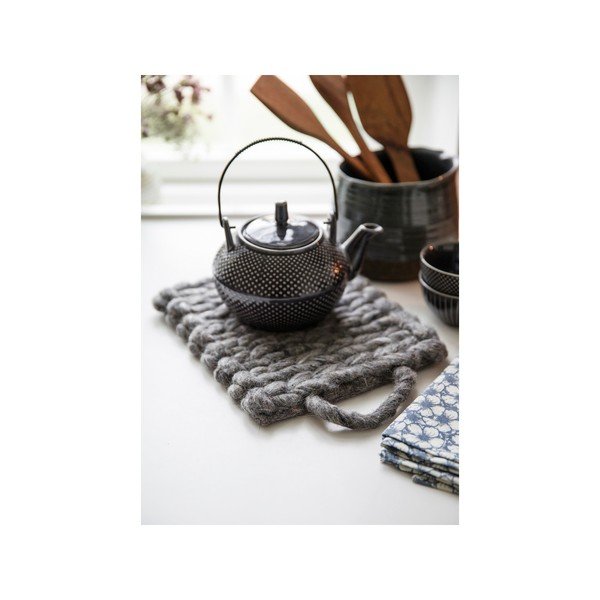 Volnen podstavek za vroče ponve A Simple Mess, 20 x 20 cm-image-1