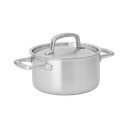 Lonec iz nerjavečega jekla s pokrovko za indukcijsko ploščo 3 l Lucca 3.0 – FABINI