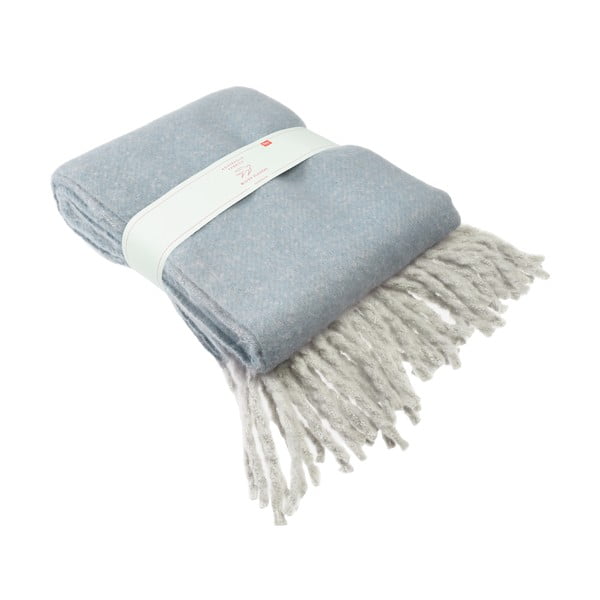 Svetlo modra odeja 127x185 cm Ultra – Rex London-image-2