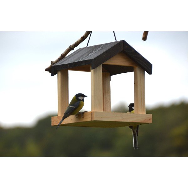 Lesena krmilnica za ptice Esschert Design-image-4