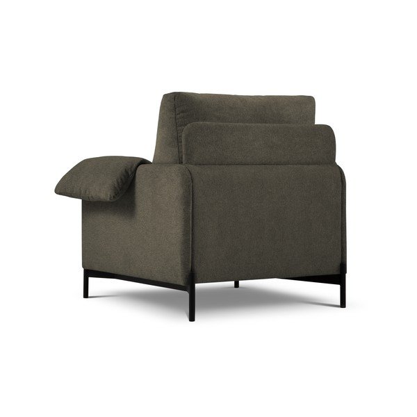 Črno-siv fotelj Interieurs 86 Zoe-image-3