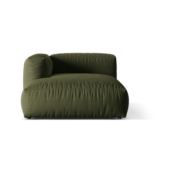 Zelen modul za sedežno garnituro (levi kot) Martina – Micadoni Home