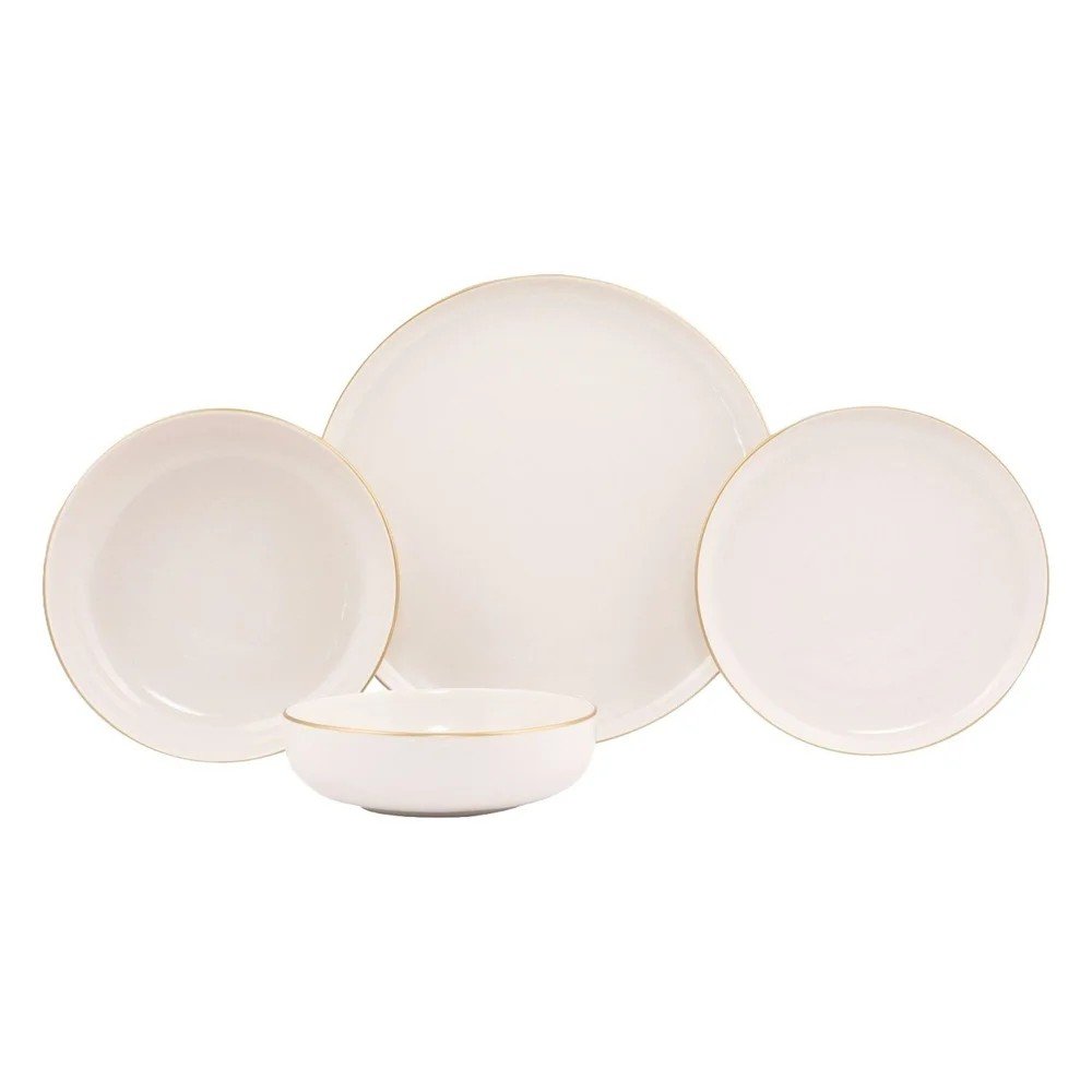 Porcelanast jedilni servis 16 ks