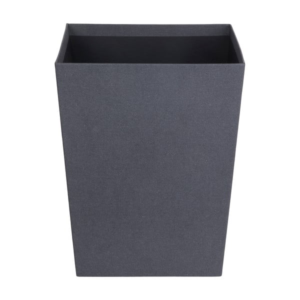 Črn koš za smeti Sofia Canvas Paper Laminate – Bigso