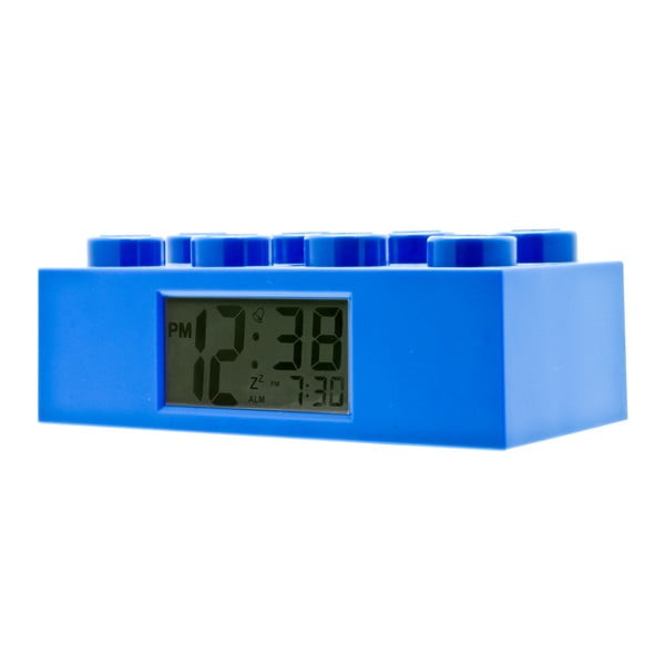 Modra ura z alarmom iz kock LEGO®