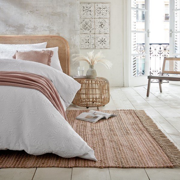 Roza preproga iz jute Flair Rugs Equinox, 160 x 230 cm-image-4