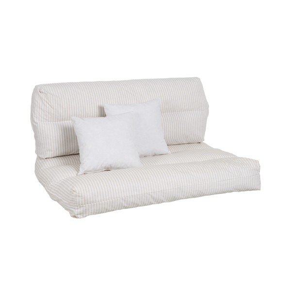 Belo-bež vrtne sedežne blazine v kompletu 4 ks za palete 80x112 cm – Ixia-image-2