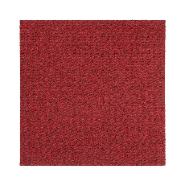 Komplet 20 rdečih kvadratkov preproge Hanse Home Easy, 50 x 50 cm-image-1