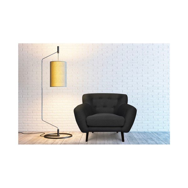 Temno siv fotelj Cosmopolitan Design Hampstead-image-3
