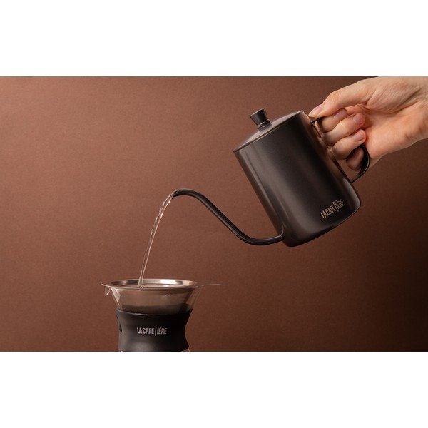 Siva posoda za pripravo kave iz nerjavečega jekla 0,6 l La Cafetiere - Kitchen Craft-image-3