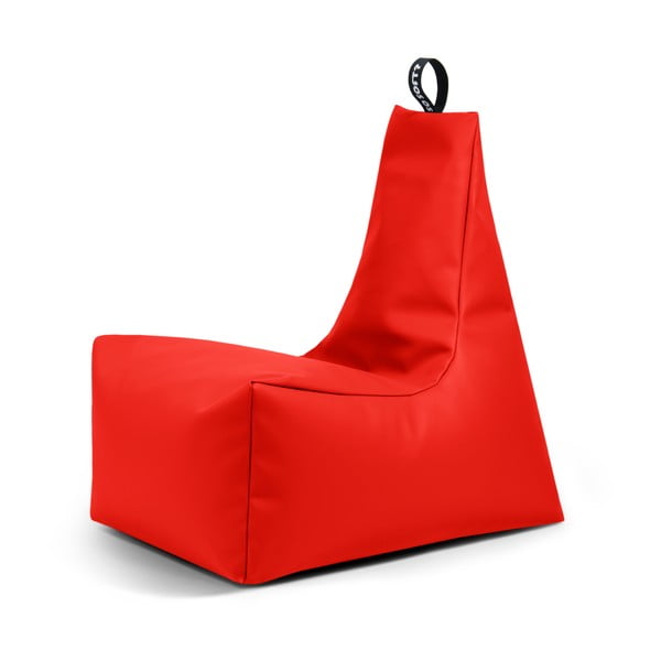 Rdeča vreča za sedenje iz umetnega usnja Icy XL – So Soft?