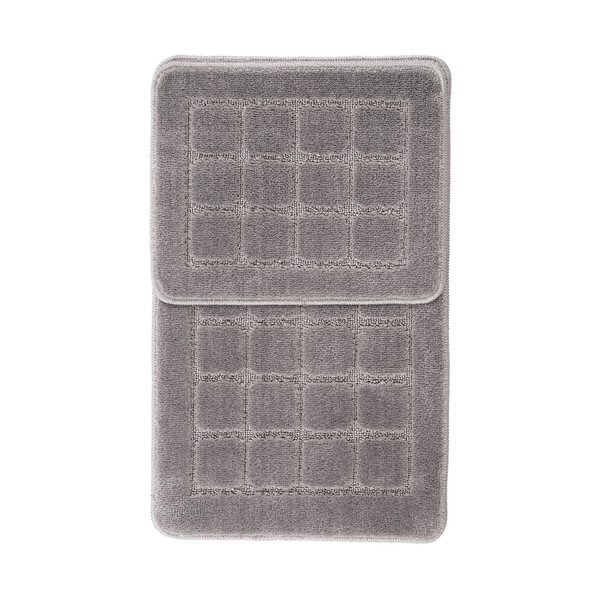 Sive kopalniške preproge v kompletu 2 ks 50x80 cm Kareli – Foutastic-image-2