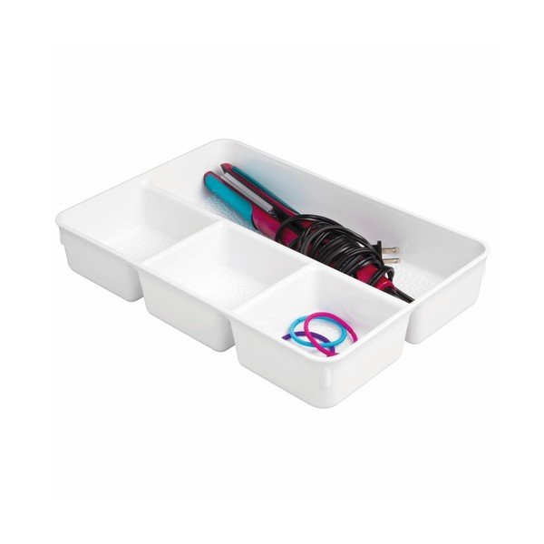 Beli organizator InterDesign Rain Plus, dolžina 34 cm-image-1